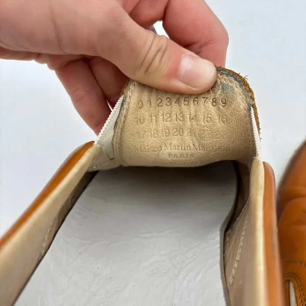 Vintage Y2K Maison Martin Margiela Leather Sneakers Men's 40 Minimalist